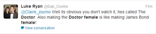 Illustration for article titled Why Can't the Doctor Be a Woman?